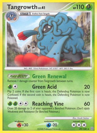 Tangrowth (29/100) - Stormfront  - Rare