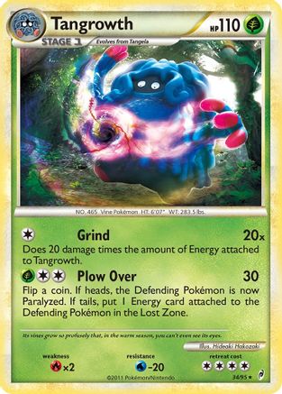 Tangrowth (34/95) - Call of Legends Reverse Holofoil - Rare