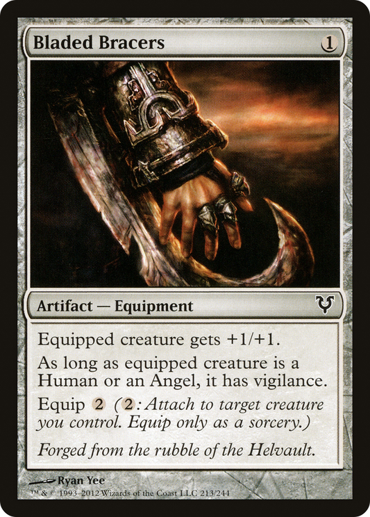 Bladed Bracers (AVR-213) - Avacyn Restored