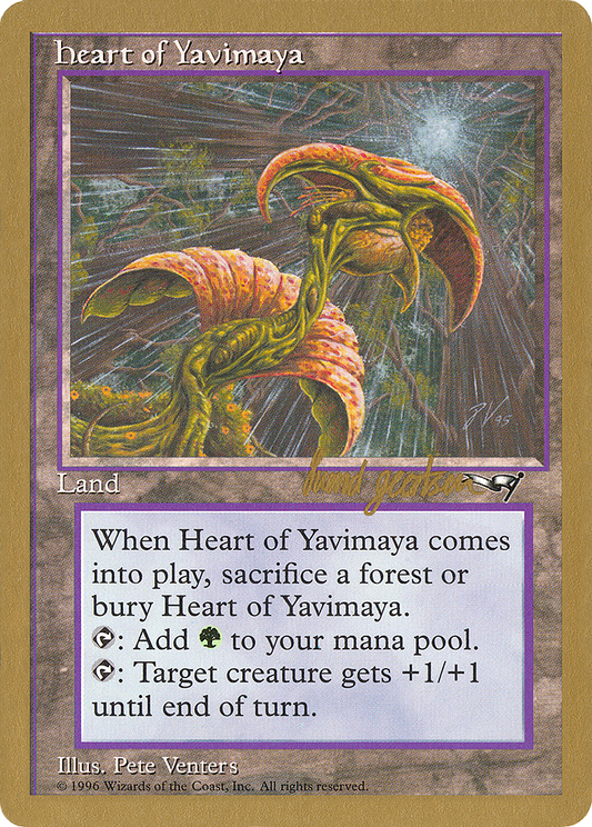 Heart of Yavimaya (WC97-SG138) - World Championship Decks 1997