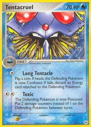 Tentacruel 51/101 - Hidden Legends Reverse Holofoil