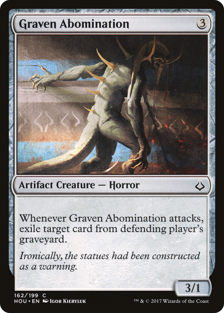 Graven Abomination (HOU-162) - Hour of Devastation