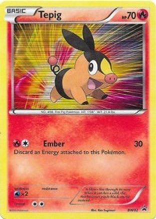 Tepig (BW02) BW02 - Black and White Promos Holofoil - Holo Rare