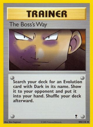 The Boss's Way 105/110 - Legendary Collection