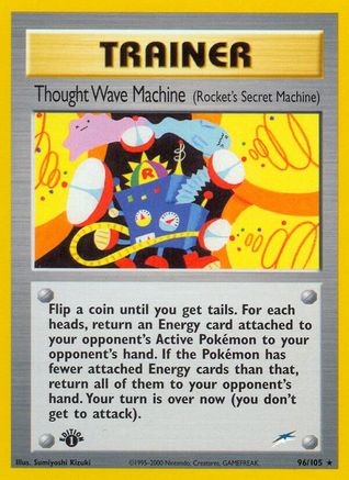 Thought Wave Machine 96/105 - Neo Destiny 1st Edition