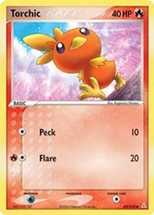 Torchic - 083/110 - Holon Phantoms Reverse Holofoil