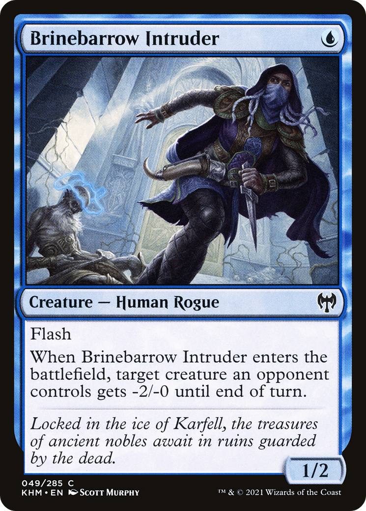 Brinebarrow Intruder  (KHM-049) - Kaldheim Foil