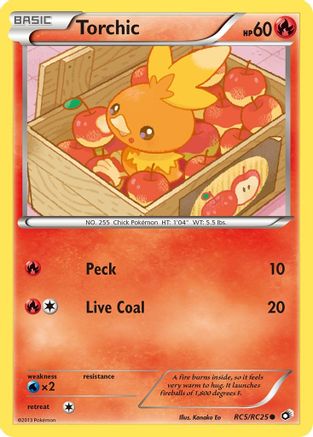 Torchic RC5/113 - Legendary Treasures Holofoil