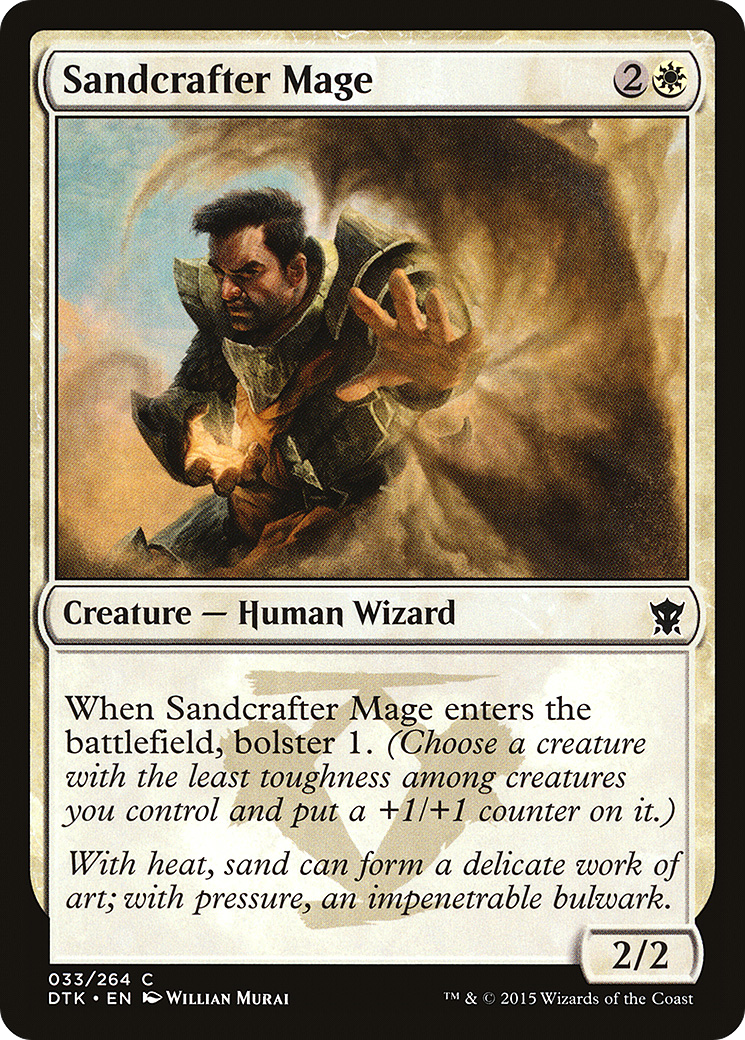 Sandcrafter Mage (DTK-033) - Dragons of Tarkir Foil