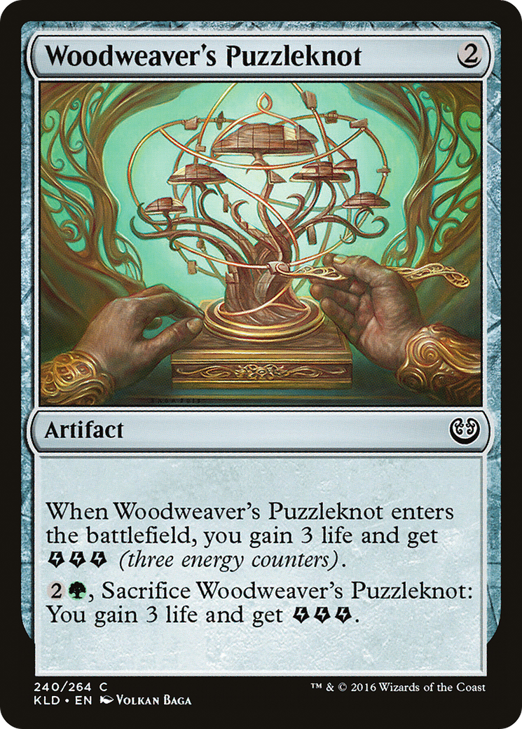 Woodweaver's Puzzleknot (KLD-240) - Kaladesh Foil