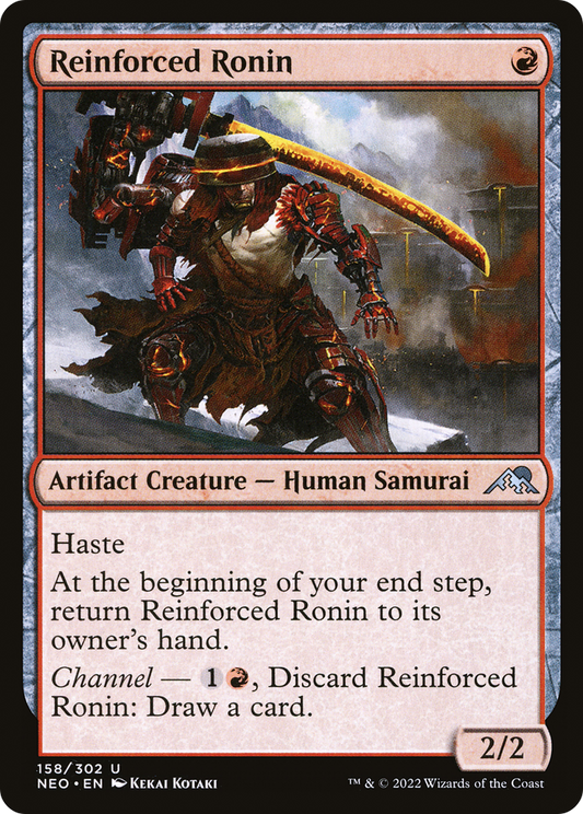 Reinforced Ronin (NEO-158) - Kamigawa: Neon Dynasty