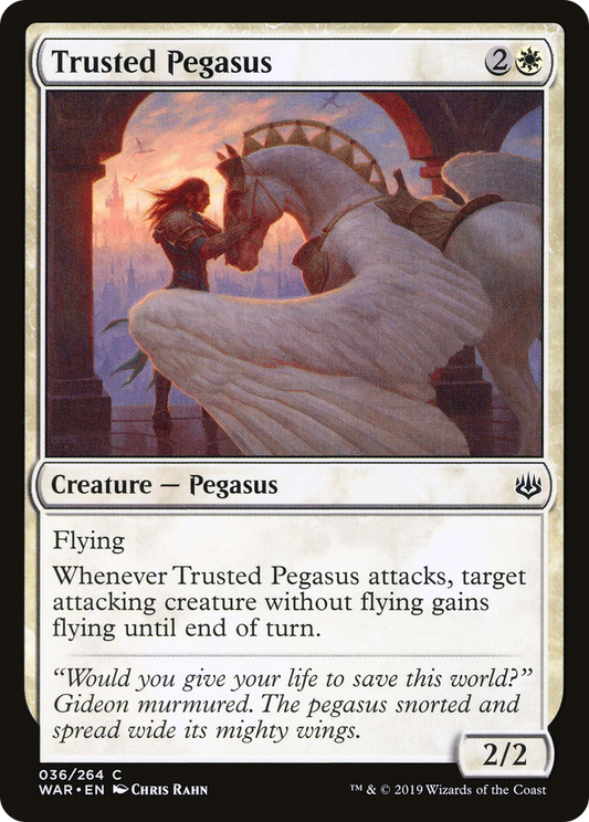 Trusted Pegasus (WAR-036) - War of the Spark