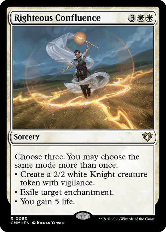 Righteous Confluence (CMM-053) - Commander Masters