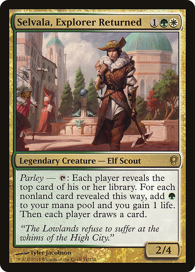 Selvala, Explorer Returned (CNS-051) - Conspiracy Foil