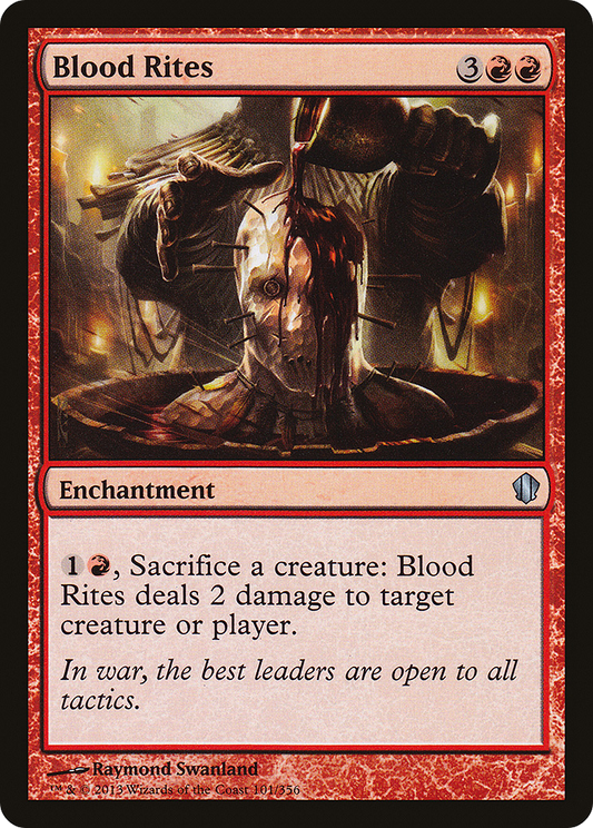 Blood Rites (C13-101) - Commander 2013