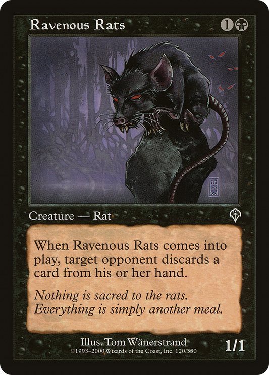 Ravenous Rats (INV-120) - Invasion Foil