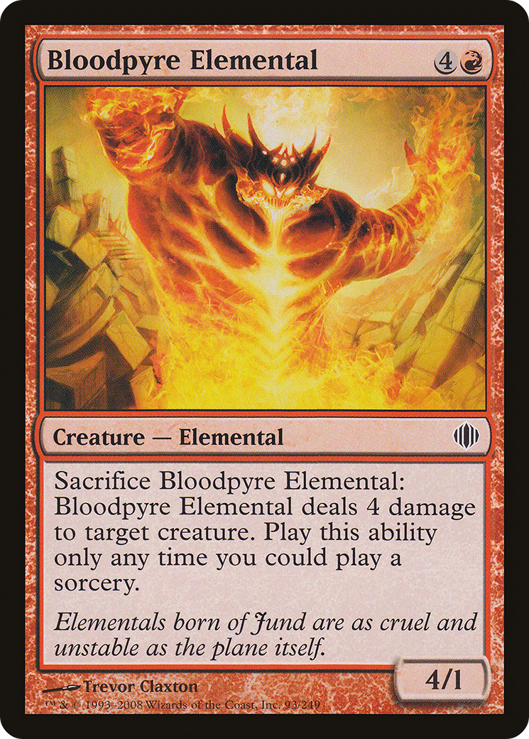 Bloodpyre Elemental (ALA-093) - Shards of Alara
