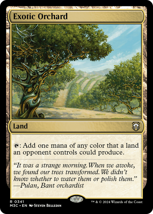 Exotic Orchard (M3C-341) - Modern Horizons 3 Commander