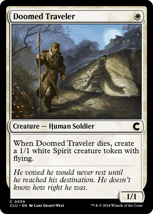 Doomed Traveler (CLU-059) - Ravnica: Clue Edition