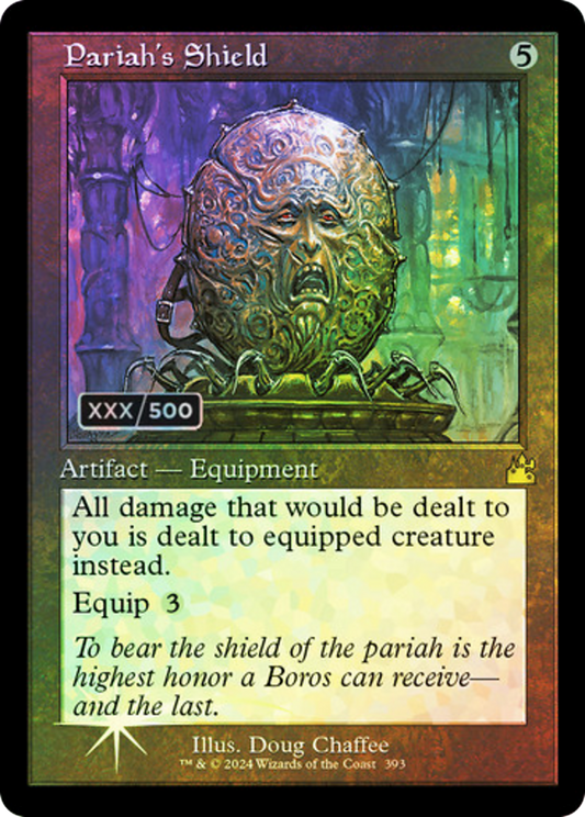 Pariah's Shield (RVR-393Z) - Ravnica Remastered Foil