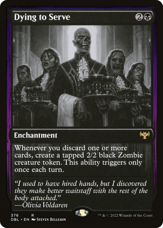 Dying to Serve (DBL-376) - Innistrad: Double Feature