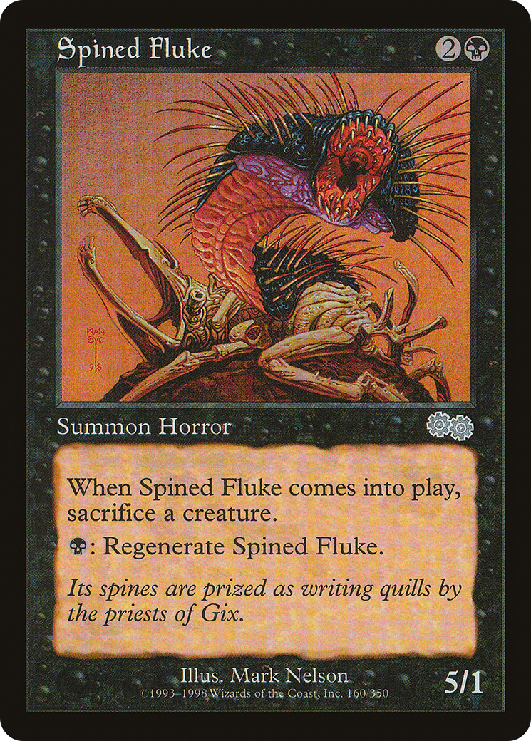 Spined Fluke (USG-160) - Urza's Saga