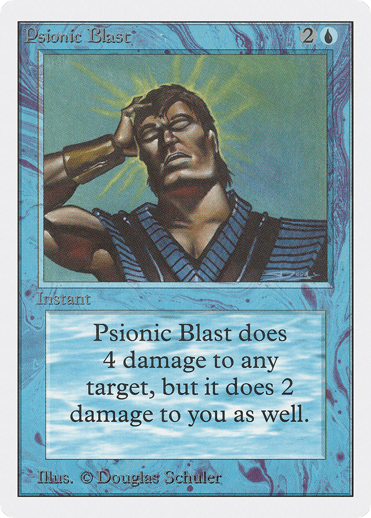 Psionic Blast (2ED-075) - Unlimited Edition