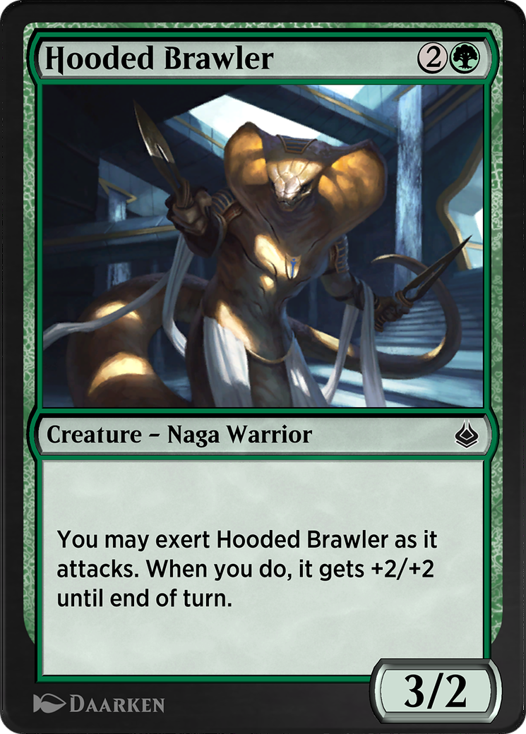 Hooded Brawler (AKR-194) - Amonkhet Remastered