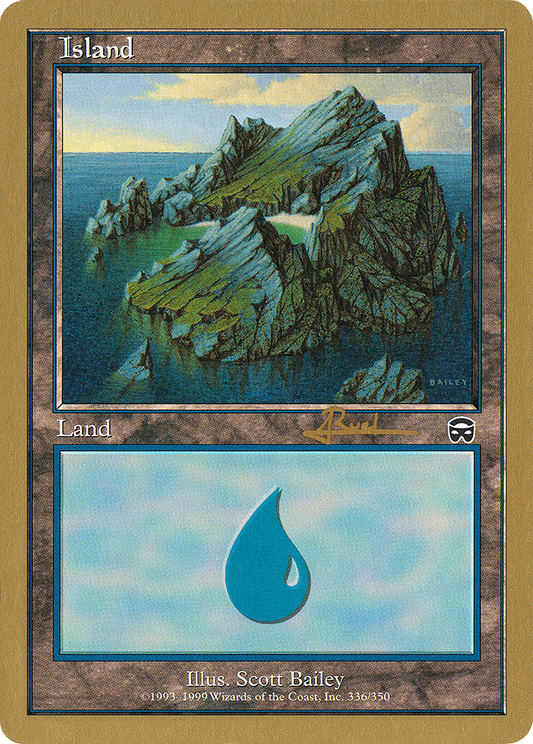 Island (WC01-AR336A) - World Championship Decks 2001