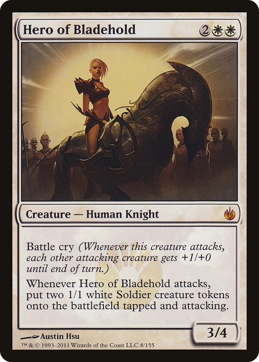 Hero of Bladehold (MBS-008) - Mirrodin Besieged