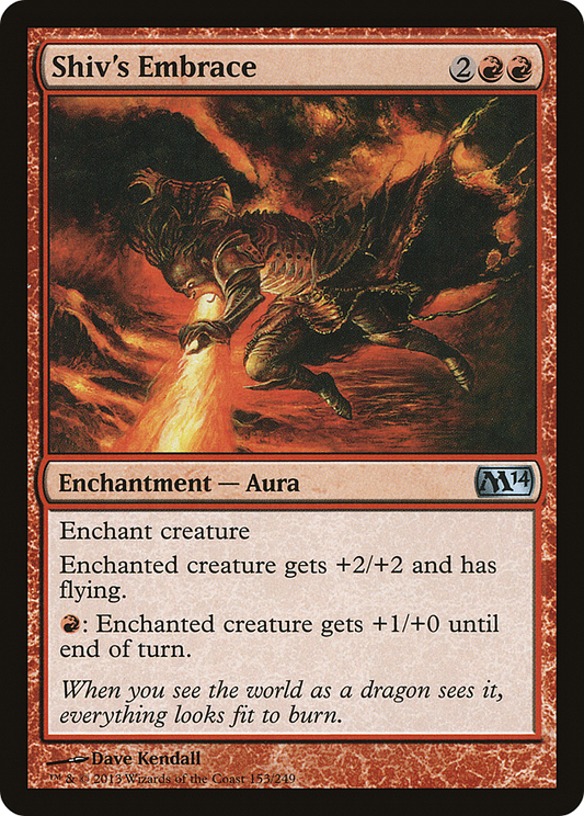 Shiv's Embrace (M14-153) - Magic 2014 Foil