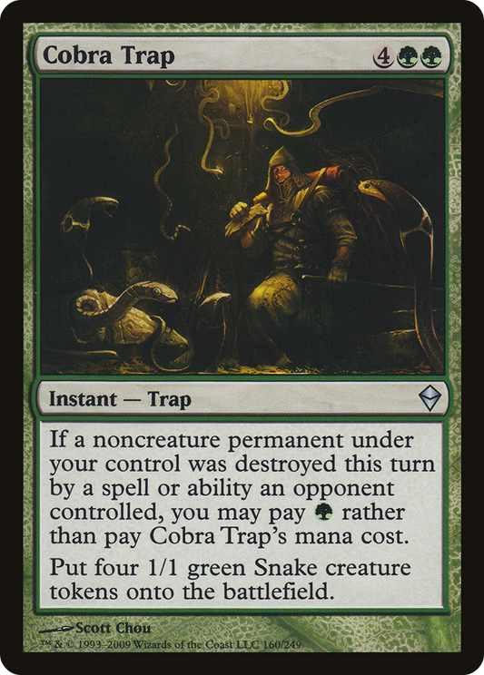 Cobra Trap (ZEN-160) - Zendikar Foil