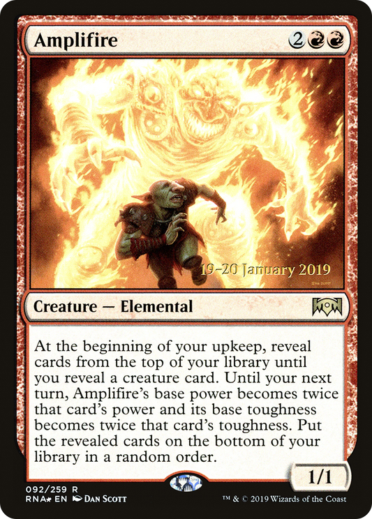 Amplifire (PRE-92S) - Ravnica Allegiance Promos (Prerelease) Foil