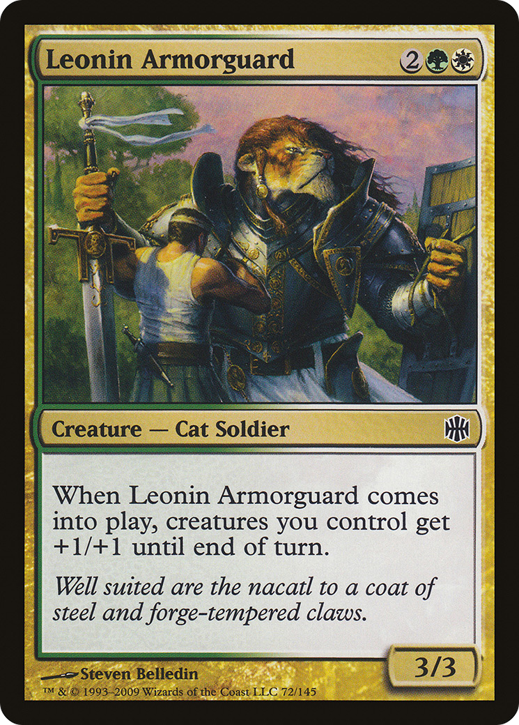 Leonin Armorguard (ARB-072) - Alara Reborn