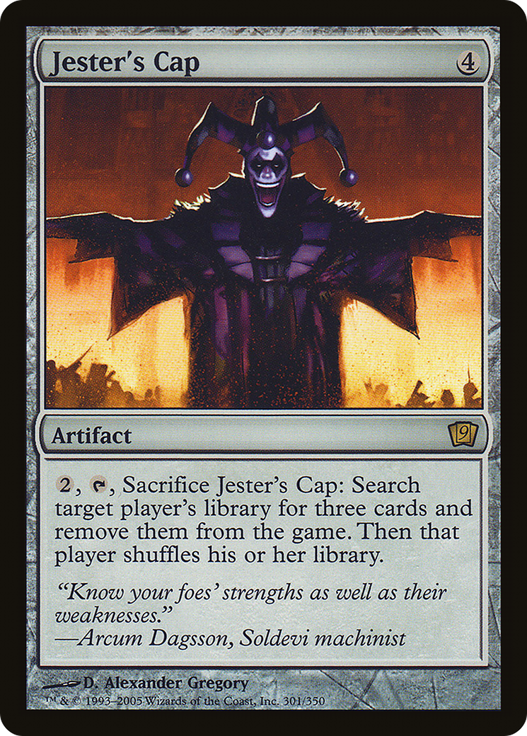 Jester's Cap (9ED-301★) - Ninth Edition Foil