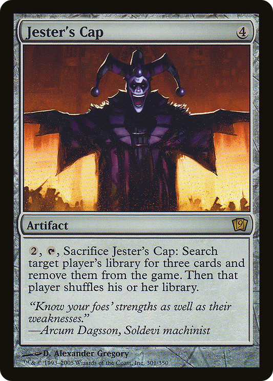 Jester's Cap (9ED-301★) - Ninth Edition Foil