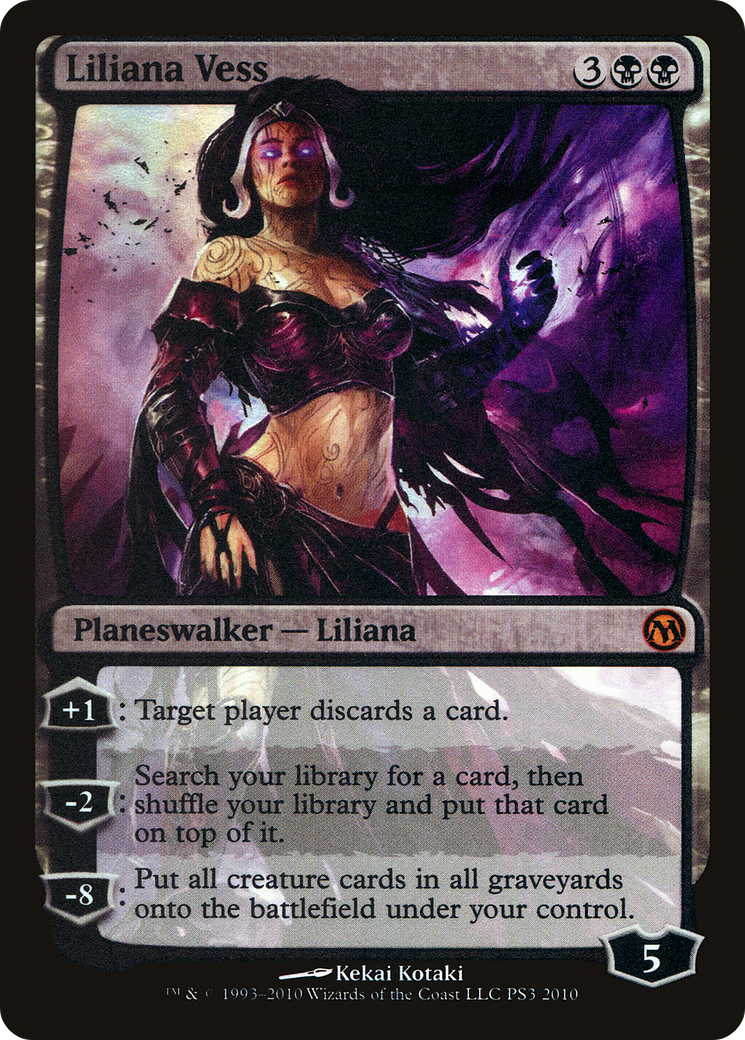 Liliana Vess (PDP10-001) - Duels of the Planeswalkers 2010 Promos  Foil