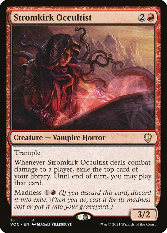 Stromkirk Occultist (VOC-151) - Crimson Vow Commander