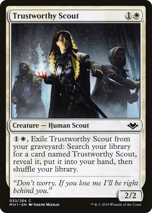 Trustworthy Scout (MH1-033) - Modern Horizons