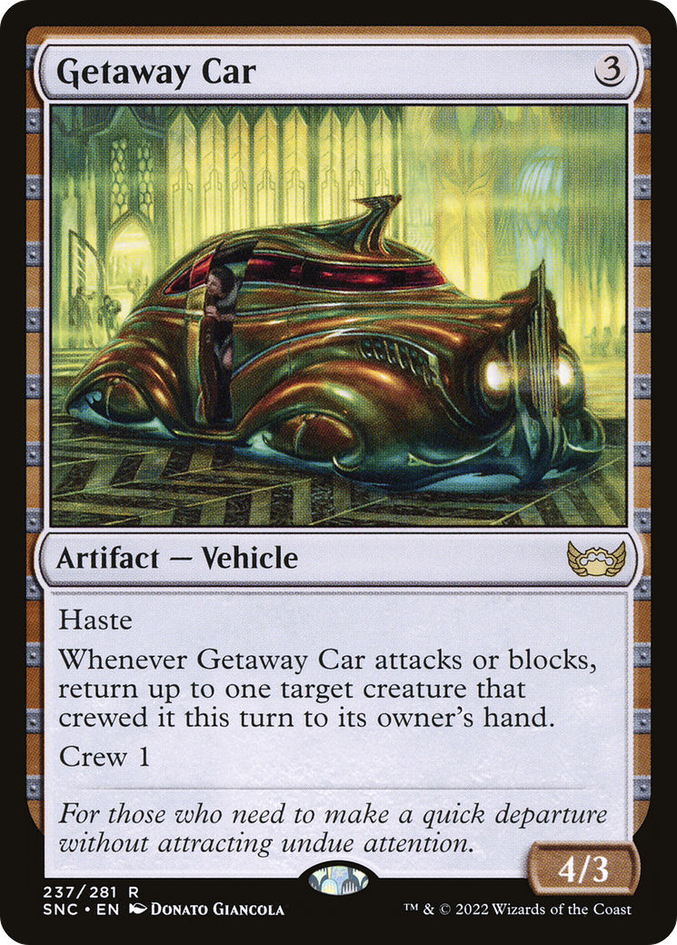 Getaway Car (SNC-237) - Streets of New Capenna Foil