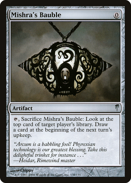 Mishra's Bauble (CSP-138) - Coldsnap