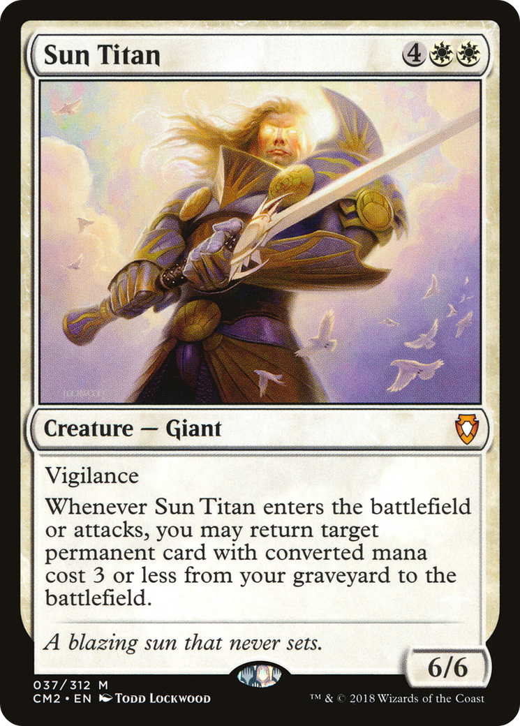 Sun Titan (CM2-037) - Commander Anthology Volume II