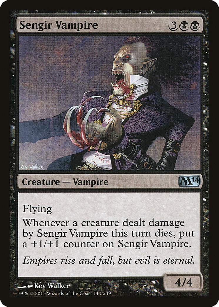 Sengir Vampire (M14-113) - Magic 2014