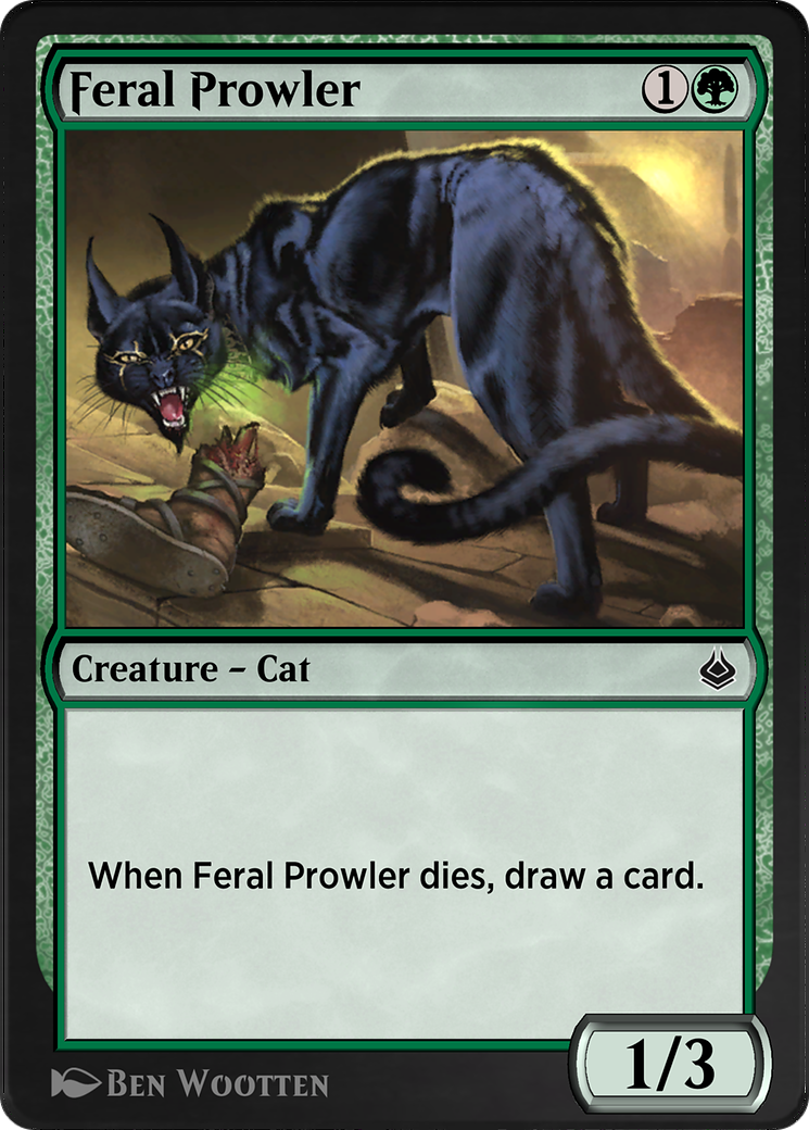 Feral Prowler (AKR-191) - Amonkhet Remastered