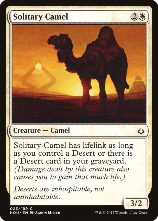 Solitary Camel (HOU-023) - Hour of Devastation