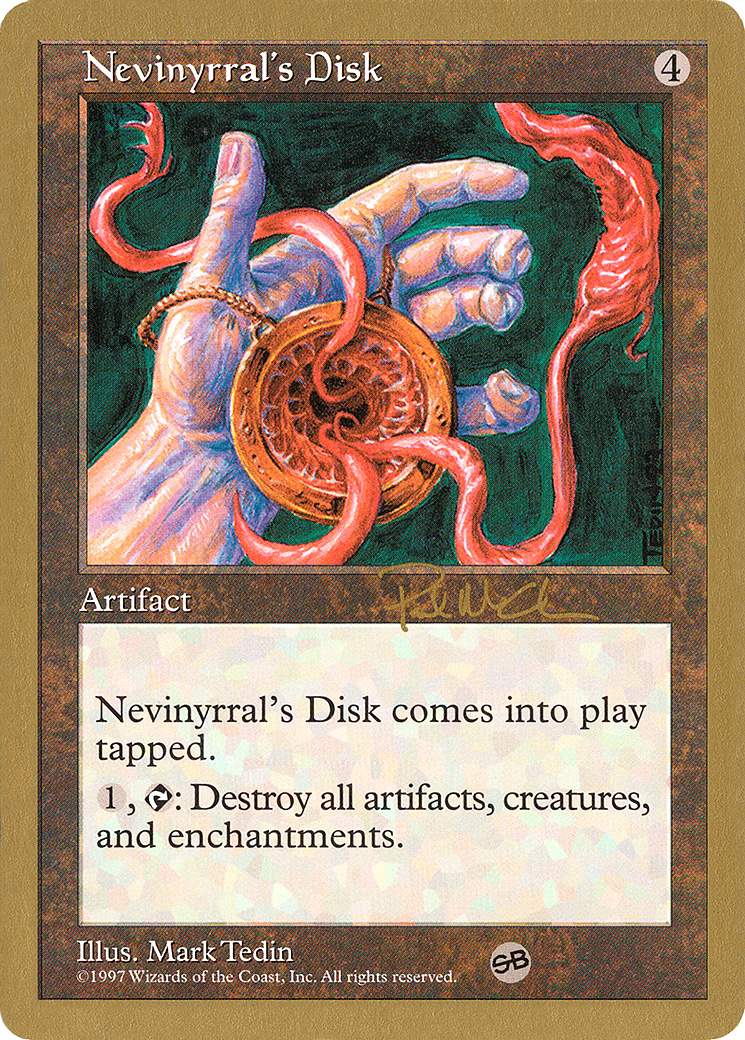 Nevinyrral's Disk (WC97-PM391SB) - World Championship Decks 1997