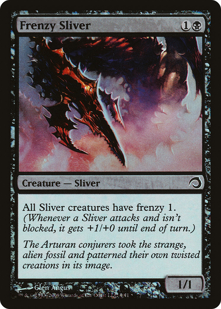 Frenzy Sliver (H09-006) - Premium Deck Series: Slivers Foil