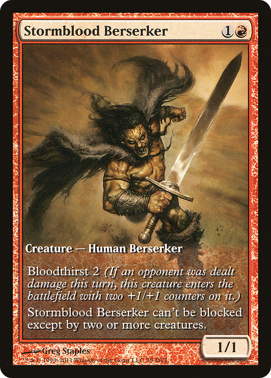 Stormblood Berserker (GAME-079) - DCI Promos