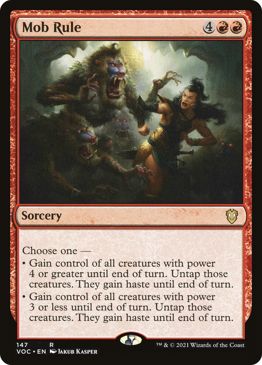 Mob Rule (VOC-147) - Crimson Vow Commander