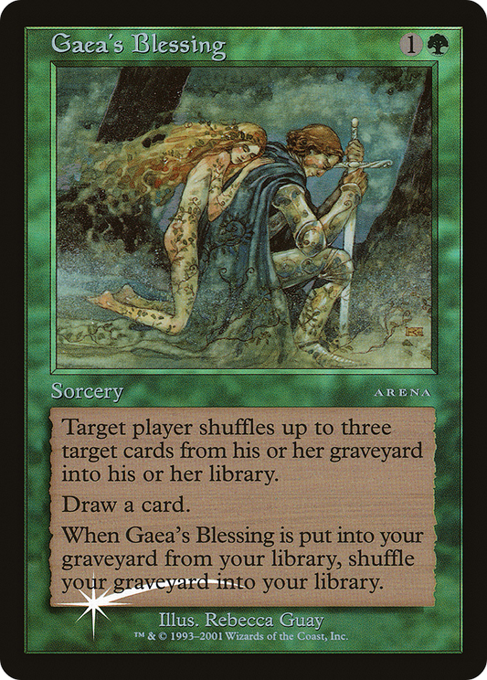 Gaea's Blessing (PAL01-012) - Arena League 2001 Foil